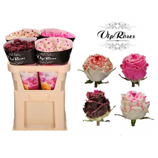 Τριαντάφυλλα με σοκολάτα / Choco roses